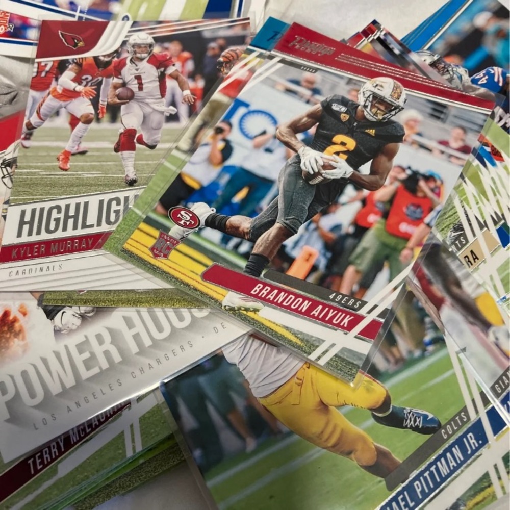 NFL 2019-2021 Random Card Lot (65) - Picture 3 of 7